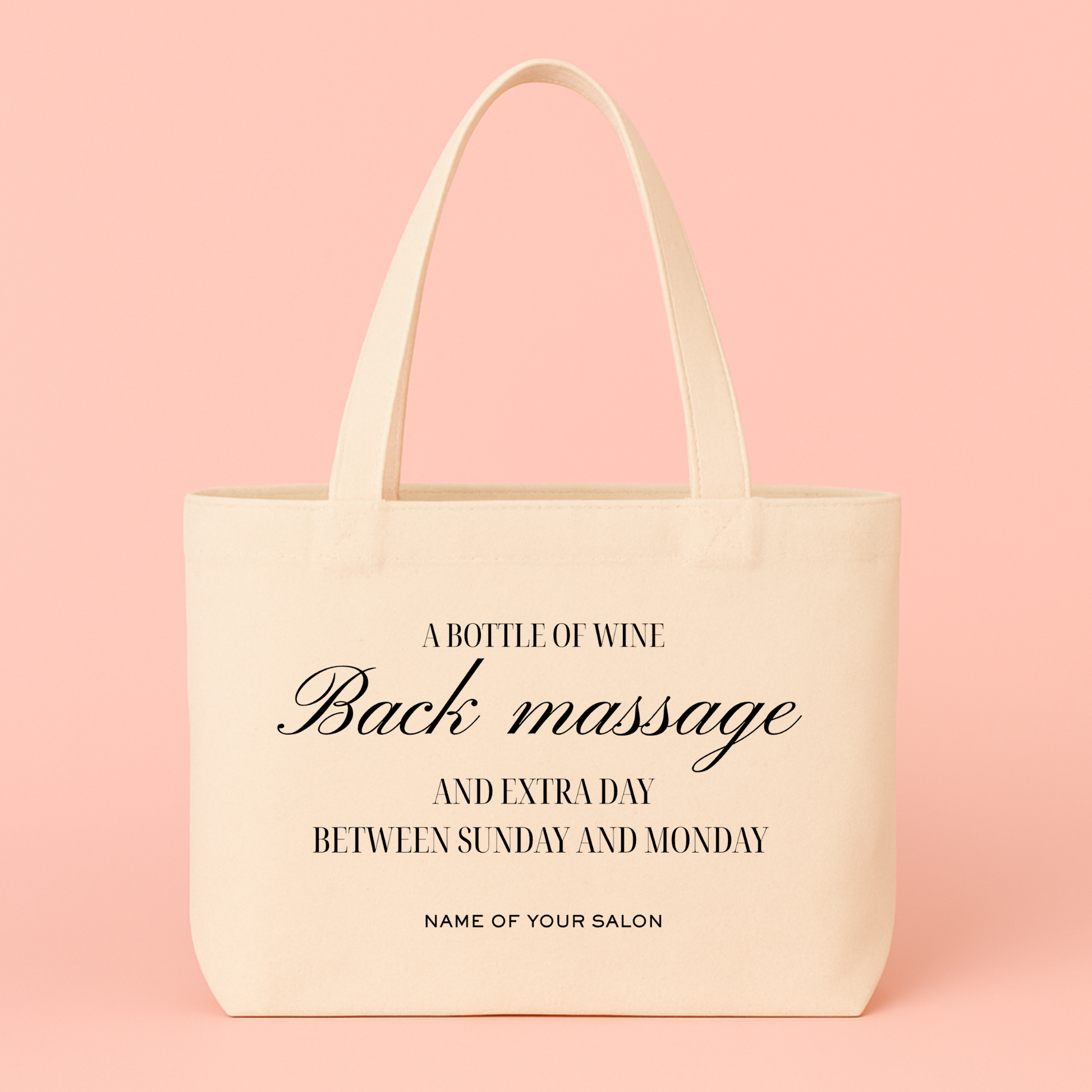 A Bottle of Wine, Back Massage & an Extra Day