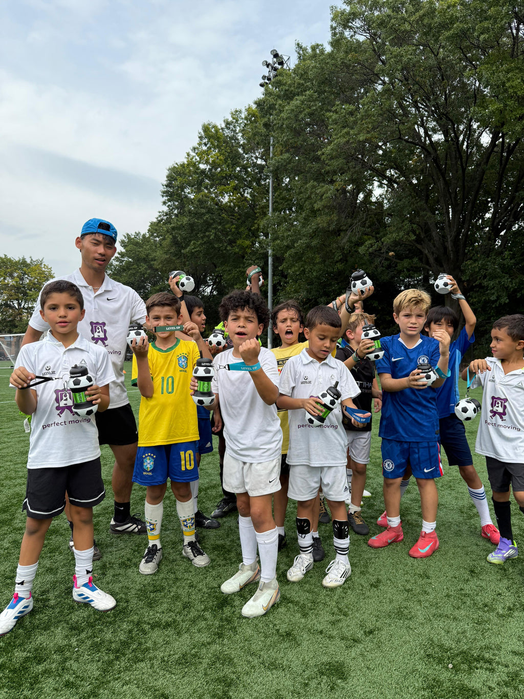 Custom Soccer Bottle – Club Name on Bottle + Strap (Pre-Order)