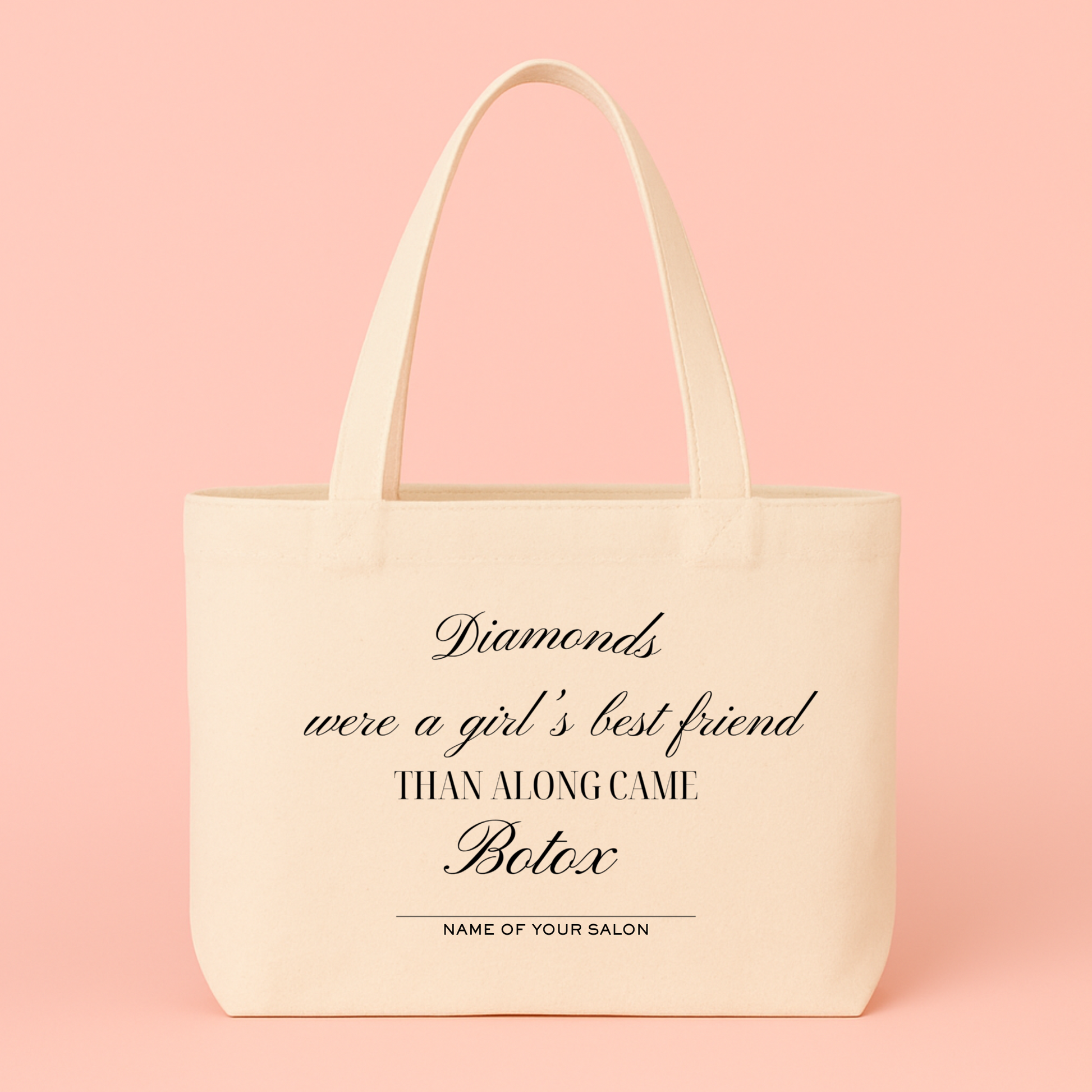 “Best Friend” Botox-Inspired Tote Bag - Custom Med Spa Edition
