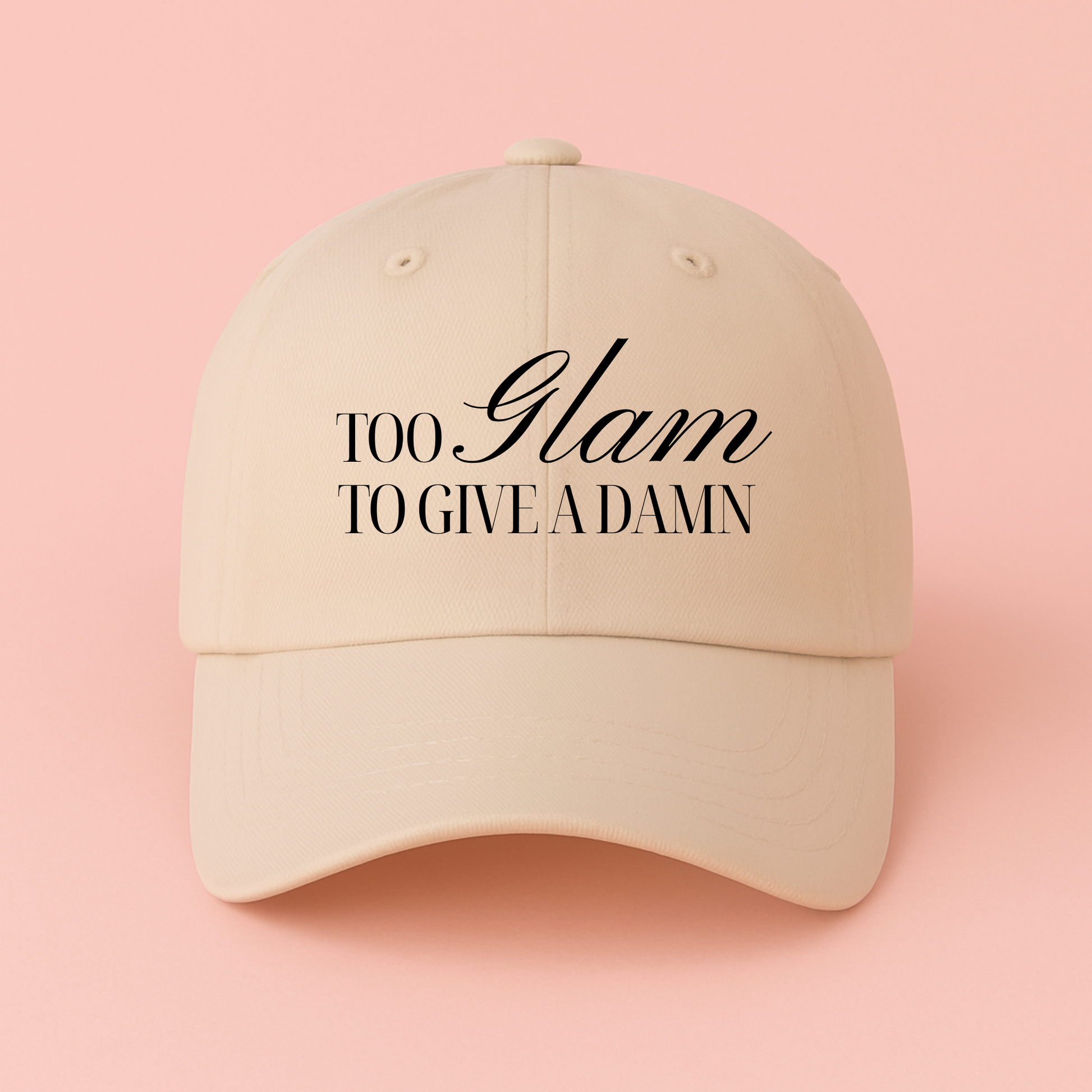 Too Glam to Give a Damn Hat