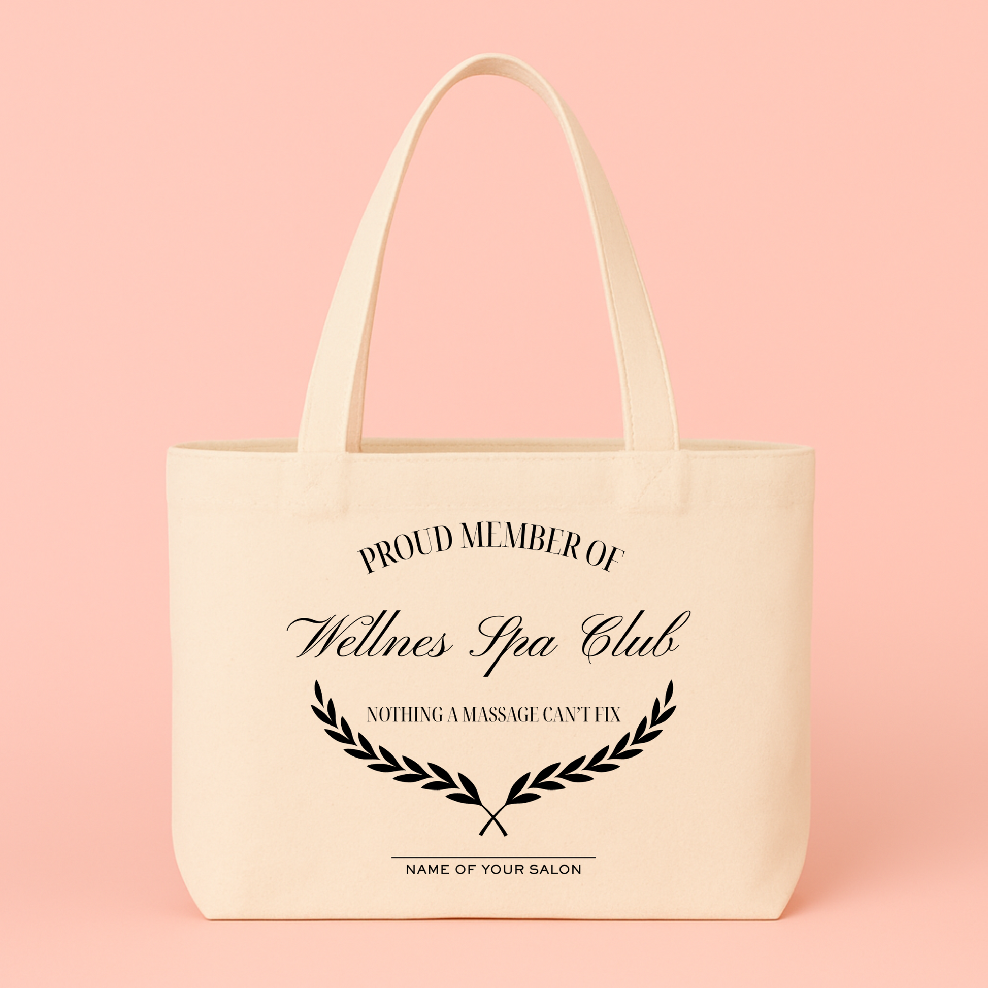 Wellness Spa Club Tote