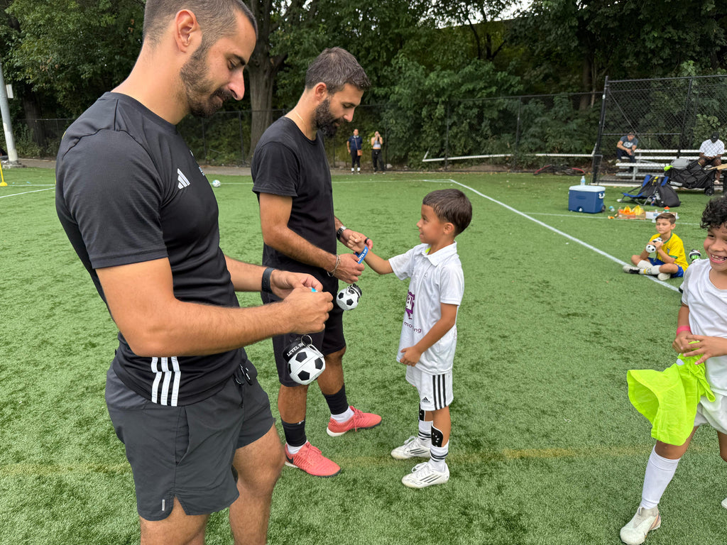 Custom Soccer Bottle – Club Name on Bottle + Strap (Pre-Order)